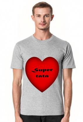 Koszulka super taty na dzień ojca