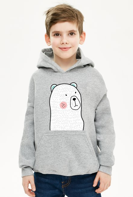 BLUZA DZIECIĘCA Z KAPTUREM MIŚ