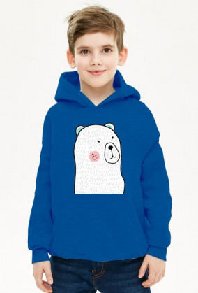 BLUZA DZIECIĘCA Z KAPTUREM MIŚ