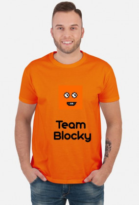 T-shirt Team Blocky