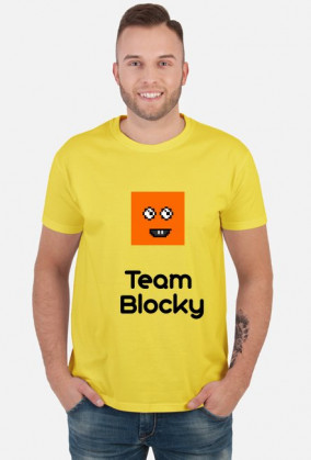 T-shirt Team Blocky