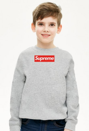 Dziecięca bluza supreme podróbka