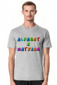 Alfabet z Matysem t-shirt Męski