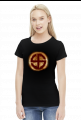 Swarga słońce symbol słowiański koszulka damska