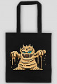 Pixel Art - piaskowy Potwór - styl retro - grafika inspirowana grą Minecraft - torba