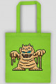 Pixel Art - piaskowy Potwór - styl retro - grafika inspirowana grą Minecraft - torba