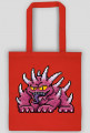 Pixel Art - Potwór z kolcami - styl retro - grafika inspirowana grą Minecraft / Starcraft / Diablo - torba