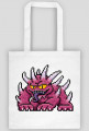 Pixel Art - Potwór z kolcami - styl retro - grafika inspirowana grą Minecraft / Starcraft / Diablo - torba