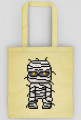 Pixel Art - Mumia - styl retro - 8 bit - grafika inspirowana grą Minecraft - torba