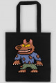 Pixel Art - Wilkołak - styl retro - 8 bit - grafika inspirowana grą Minecraft - torba