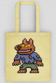 Pixel Art - Wilkołak - styl retro - 8 bit - grafika inspirowana grą Minecraft - torba