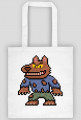 Pixel Art - Wilkołak - styl retro - 8 bit - grafika inspirowana grą Minecraft - torba