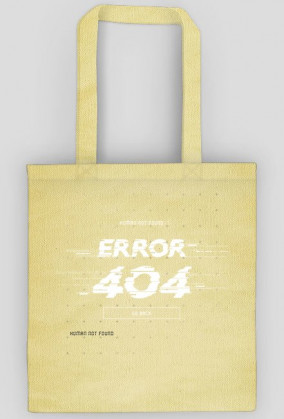 Pixel Art - Error 404 Human not found - glitch - glicz - torba