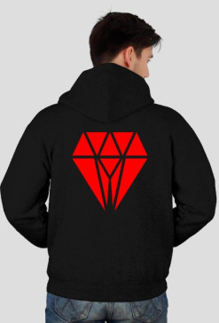 Bluza z Logo z zapięciem