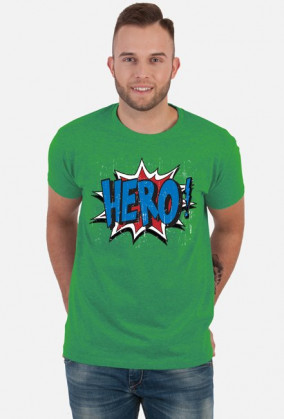 T-shirt męski HERO