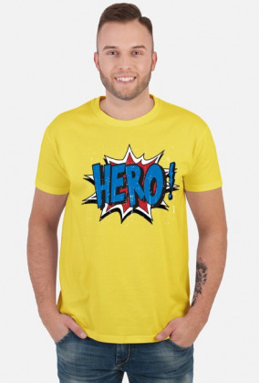 T-shirt męski HERO