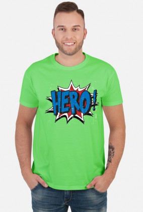 T-shirt męski HERO