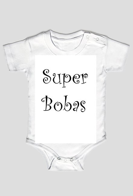 body niemowlęce Super Bobas