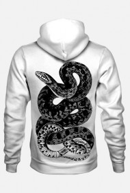 bluza snake white