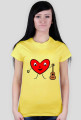 Serducho z gitarą - damska