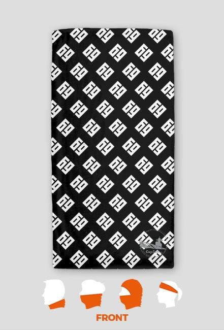 69 pattern (komin fullprint) czarny