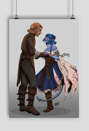 Dance with me, Caleb! Plakat A1