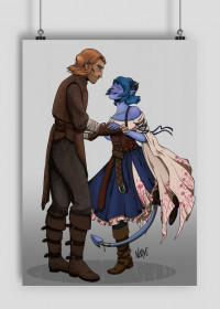 Dance with me, Caleb! Plakat A2