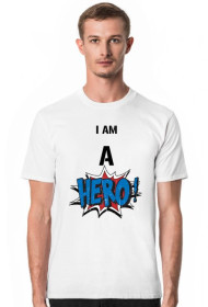 KOSZULKA Z NADRUKIEM I AM A HERO
