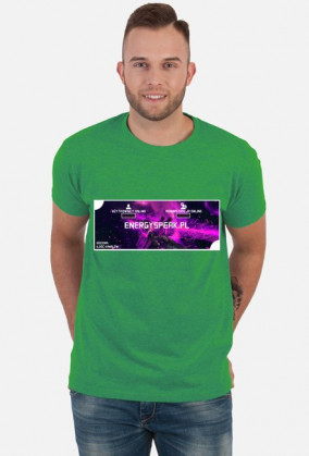 Koszulka z bannerem Energyspeak.pl