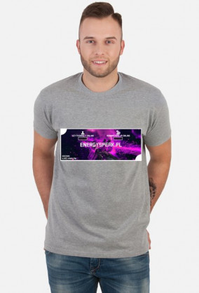 Koszulka z bannerem Energyspeak.pl