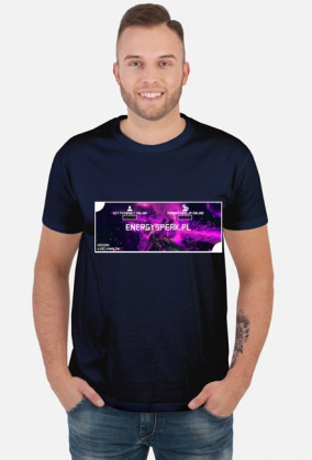 Koszulka z bannerem Energyspeak.pl