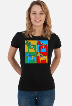 Dalahäst t-shitr damski