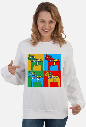 Dalahäst bluza damska
