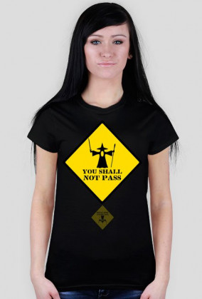 You shall not pass girl