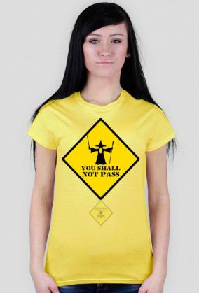 You shall not pass girl