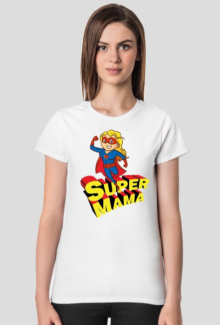 KOSZULKA DLA MAMY SUPER MAMA