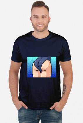 pixel ass t-shirt