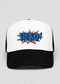 czapka z daszkiem z napisem HERO