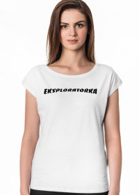 koszulka Urbex Eksploratorka white