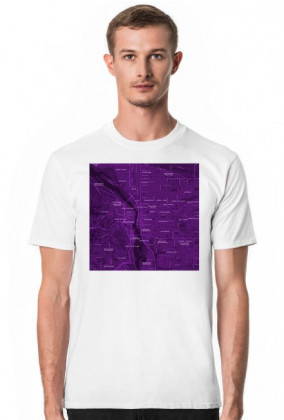 Koszulka z mapą Portland