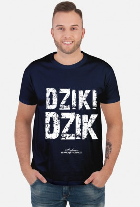 dziki dzik z rękawami black