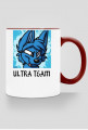 Kubek Niebieski Wilk Z napisem ULTRA TEAM
