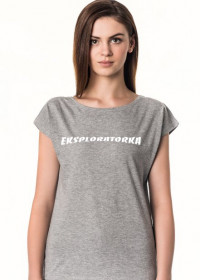 koszulka Eksploratorka Urbex gray