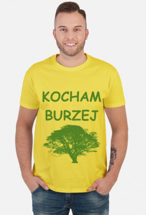 Kocham Burzej 2 - żółty