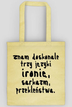 TORBA ZNAM TRZY JĘZYKI