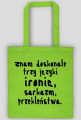 TORBA ZNAM TRZY JĘZYKI