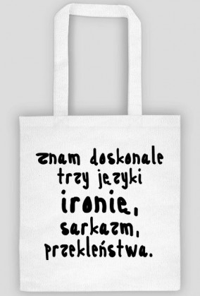 TORBA ZNAM TRZY JĘZYKI