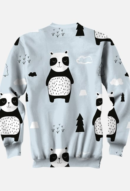 BLUZA FULLPRINT PANDA