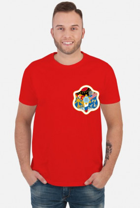 Koszulka z logo misji kosmicznej