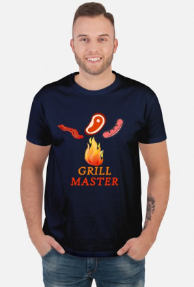 Koszulka na prezent - mistrz grila - Grill Master